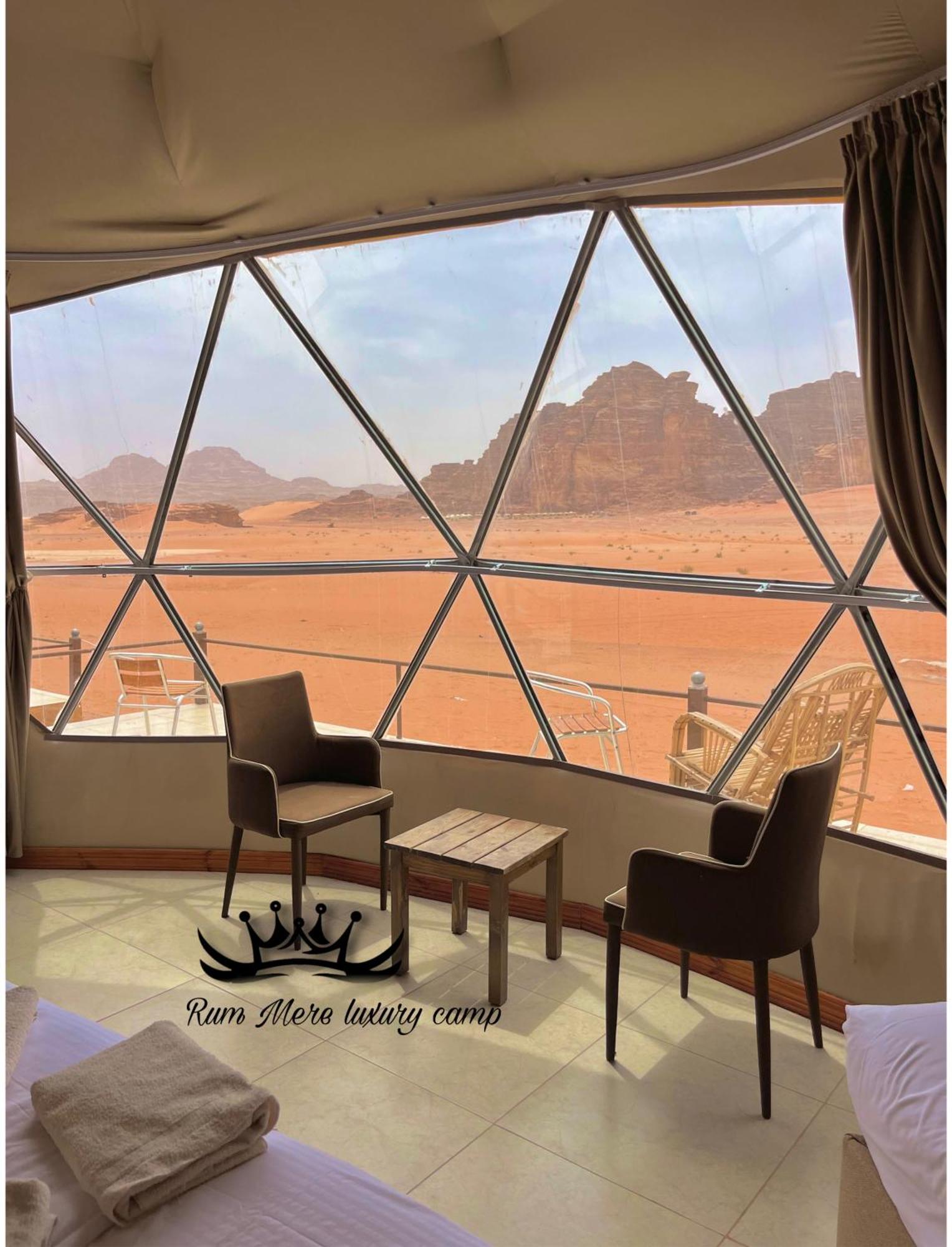 Rum Mere Luxury Camp Wadi Rum Bagian luar foto