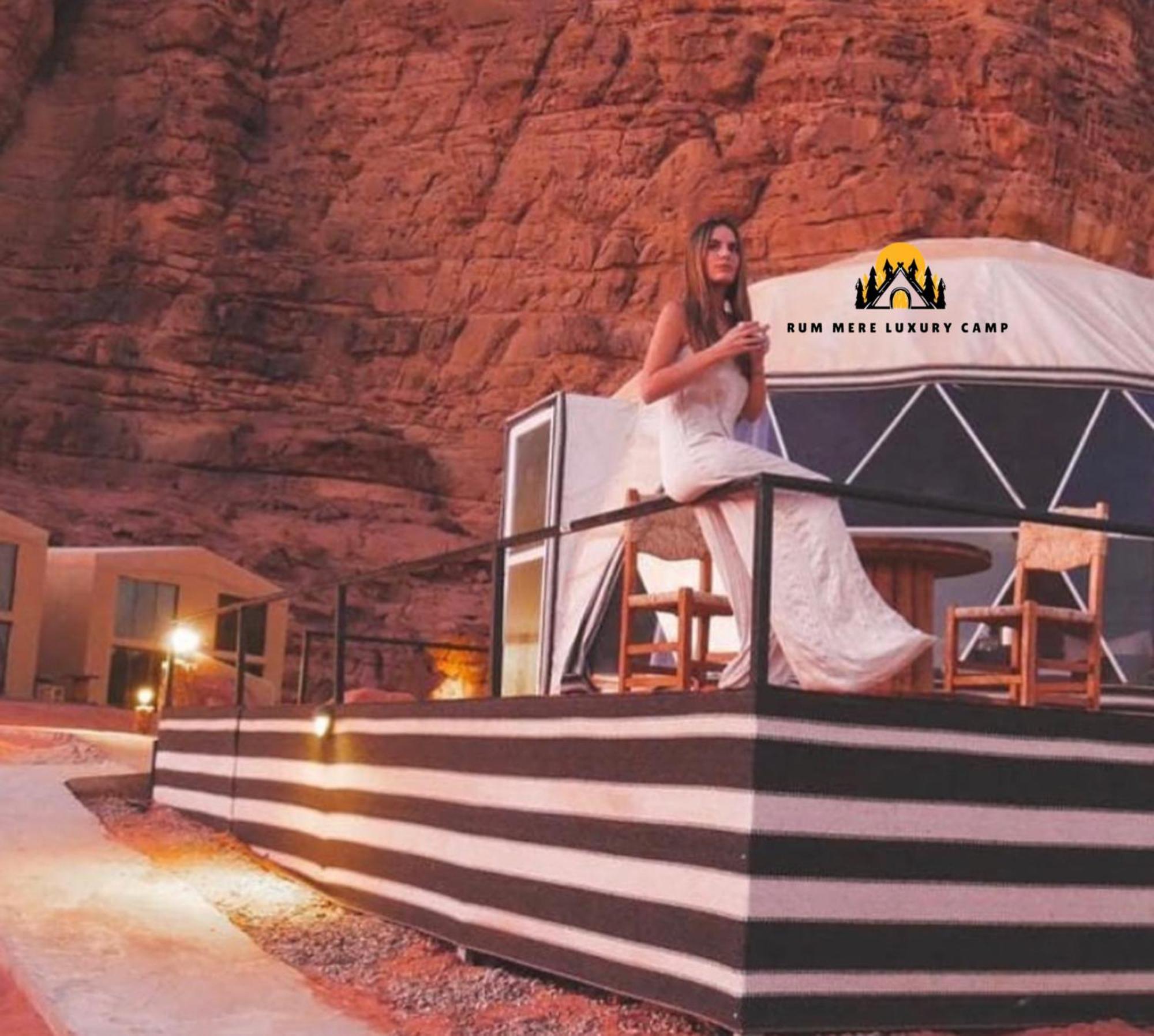 Rum Mere Luxury Camp Wadi Rum Bagian luar foto