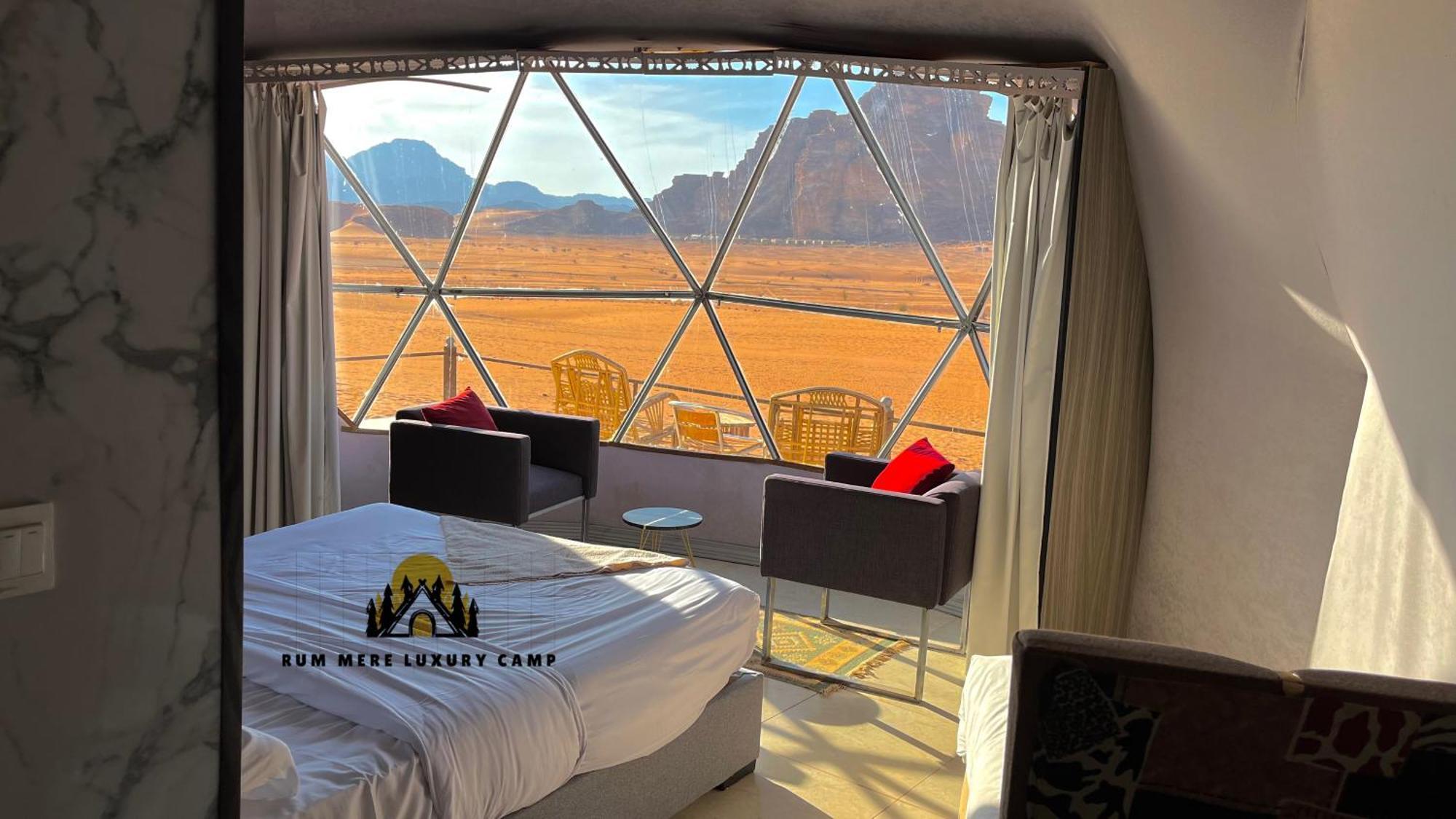Rum Mere Luxury Camp Wadi Rum Bagian luar foto